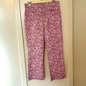 Zara NWOT women’s floral jeans size 30 waist (8) in excellent condition